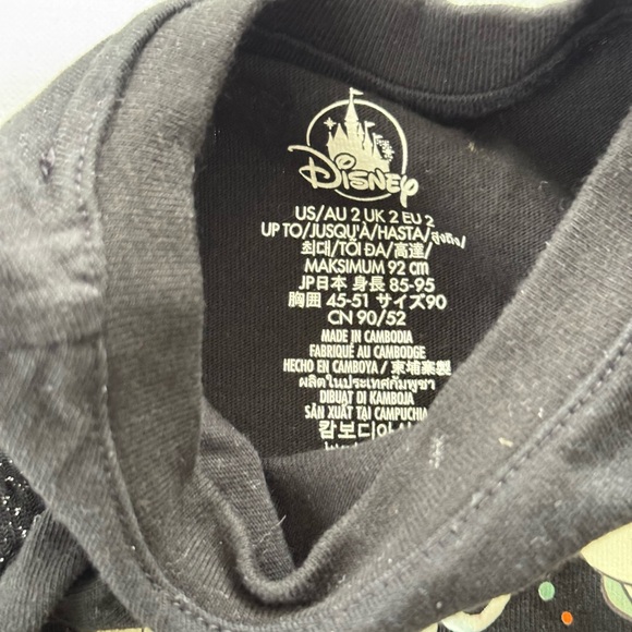 Disney Halloween Costume Dress - Black and Orange - Picture 4 of 4